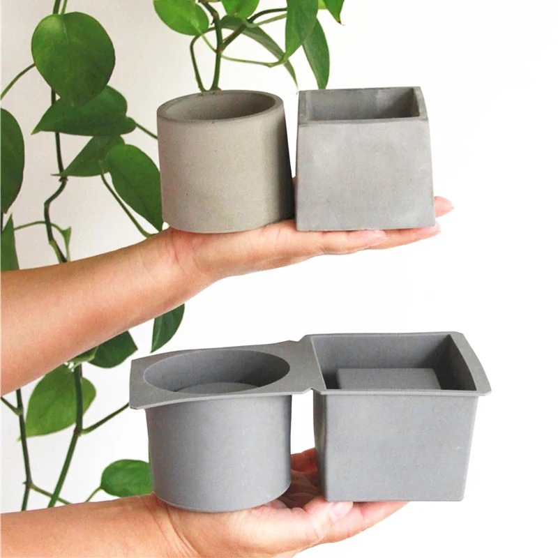 แม่พิมพ์ซิลิโคนกระถางดอกไม้สำห - Craft Embellishment Storage บทวิจารณ์และราคา
