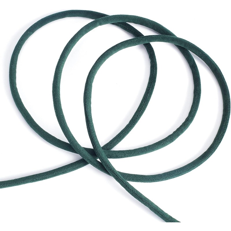 1 ม้วน 10 M 8 มม.สีเขียวเข้มกํ - Velvet Ribbon Roll บทวิจารณ์และราคา