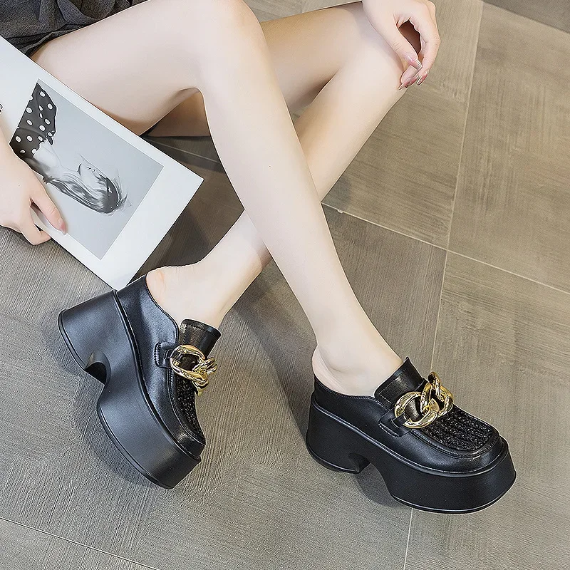รองเท้าแตะผู้หญิงแบบสวม รุ่นตา - Crystal Mesh Fabric บทวิจารณ์และราคา