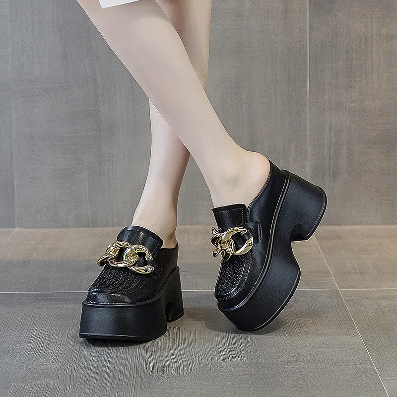 รองเท้าแตะผู้หญิงแบบสวม รุ่นตา - Crystal Mesh Fabric บทวิจารณ์และราคา