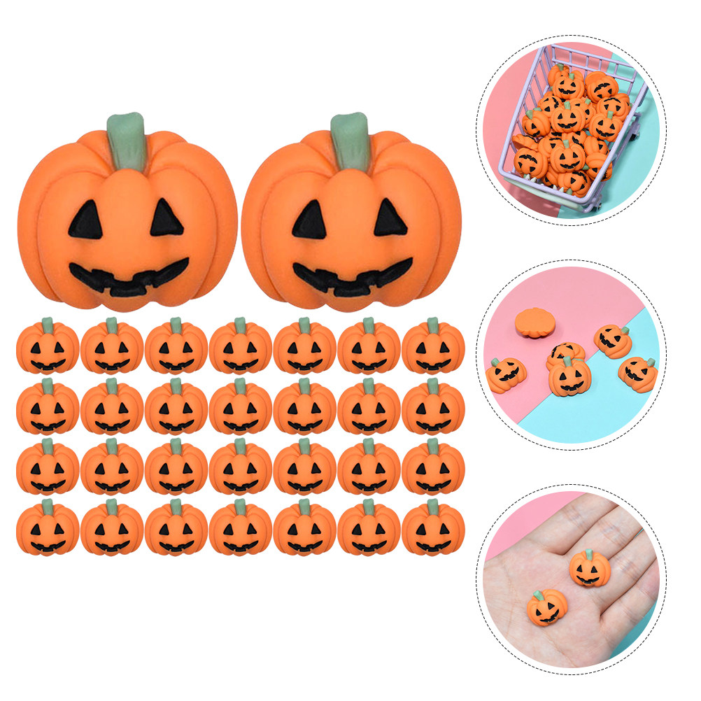 ชุด 50 ชิ้น ชาร์มฟักทองเรซินขน - Embellishment Crafts บทวิจารณ์และราคา