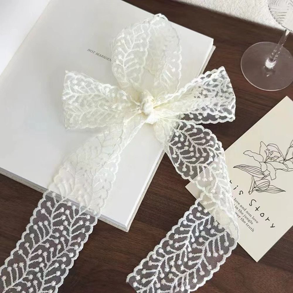 ริบบิ้นลูกไม้ตกแต่งผ้าฝ้ายแท้  - Lace Ribbon Trim บทวิจารณ์และราคา